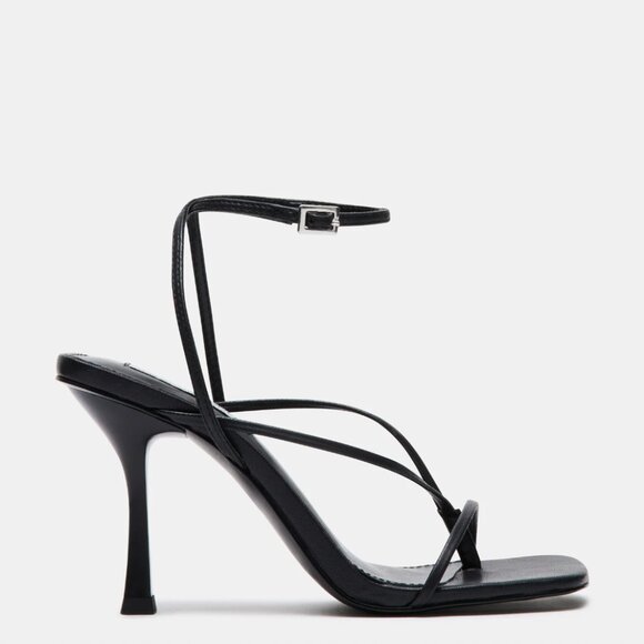 Steve Madden Black Annie Heels - Picture 4 of 7